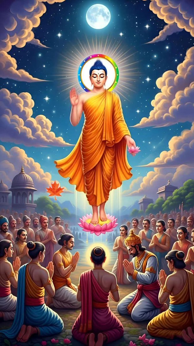 SanjaySinghMk's tweet photo. #न क्रोध में शक्ति है, न द्वेष में कोई जीत,
बुद्ध बोले—करुणा से ही जीवन होता है प्रीत।
#नामोबुद्धय #GoodnightEveryone 🥱🥱🎑🎑 https://t.co/gNdkQCbXFa