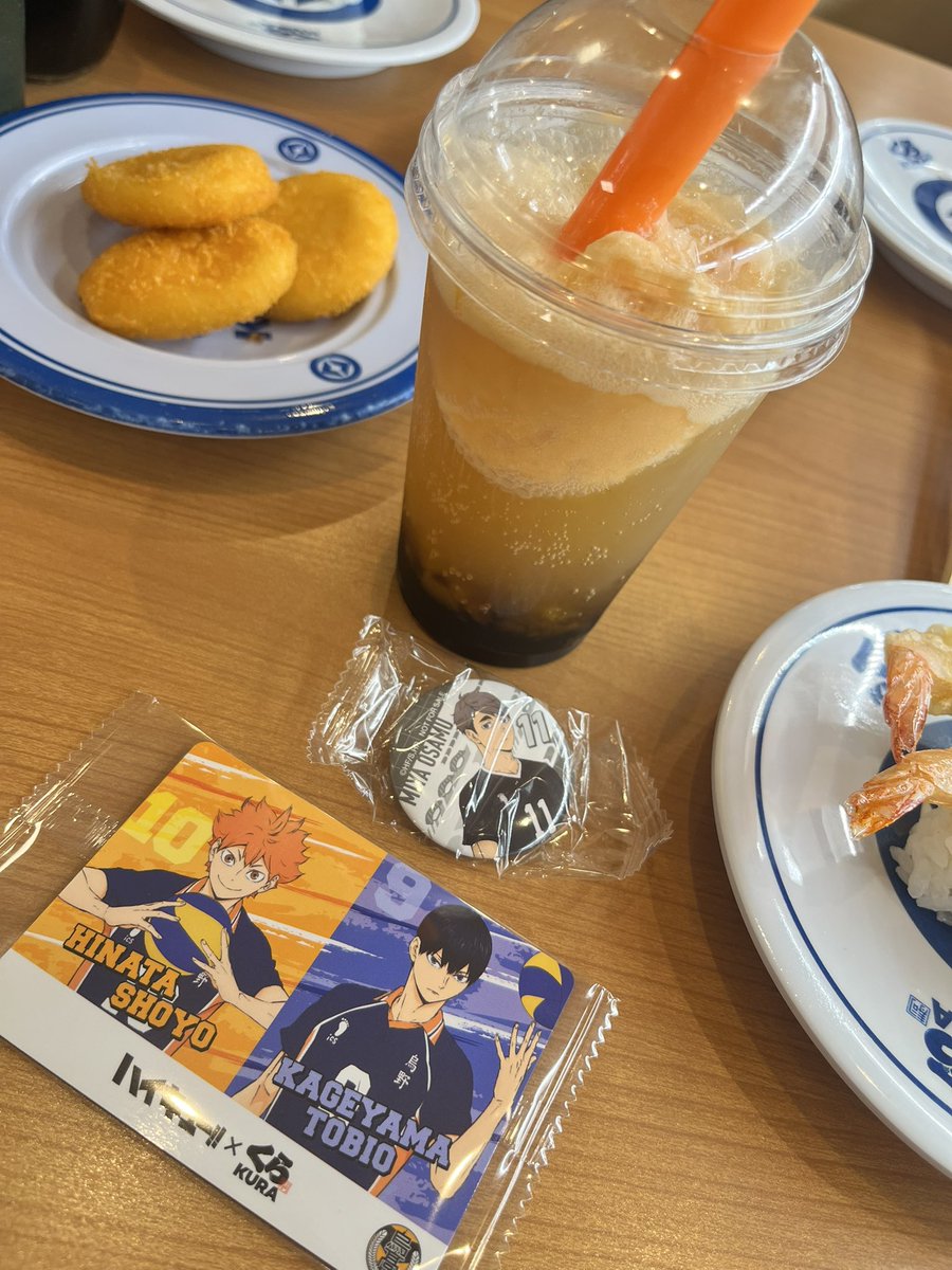 ru_ppmf's tweet photo. #くら寿司フォトチャレンジ 

推し活🏐
くら寿司×ハイキューコラボ！ https://t.co/cAKXwcj3T5