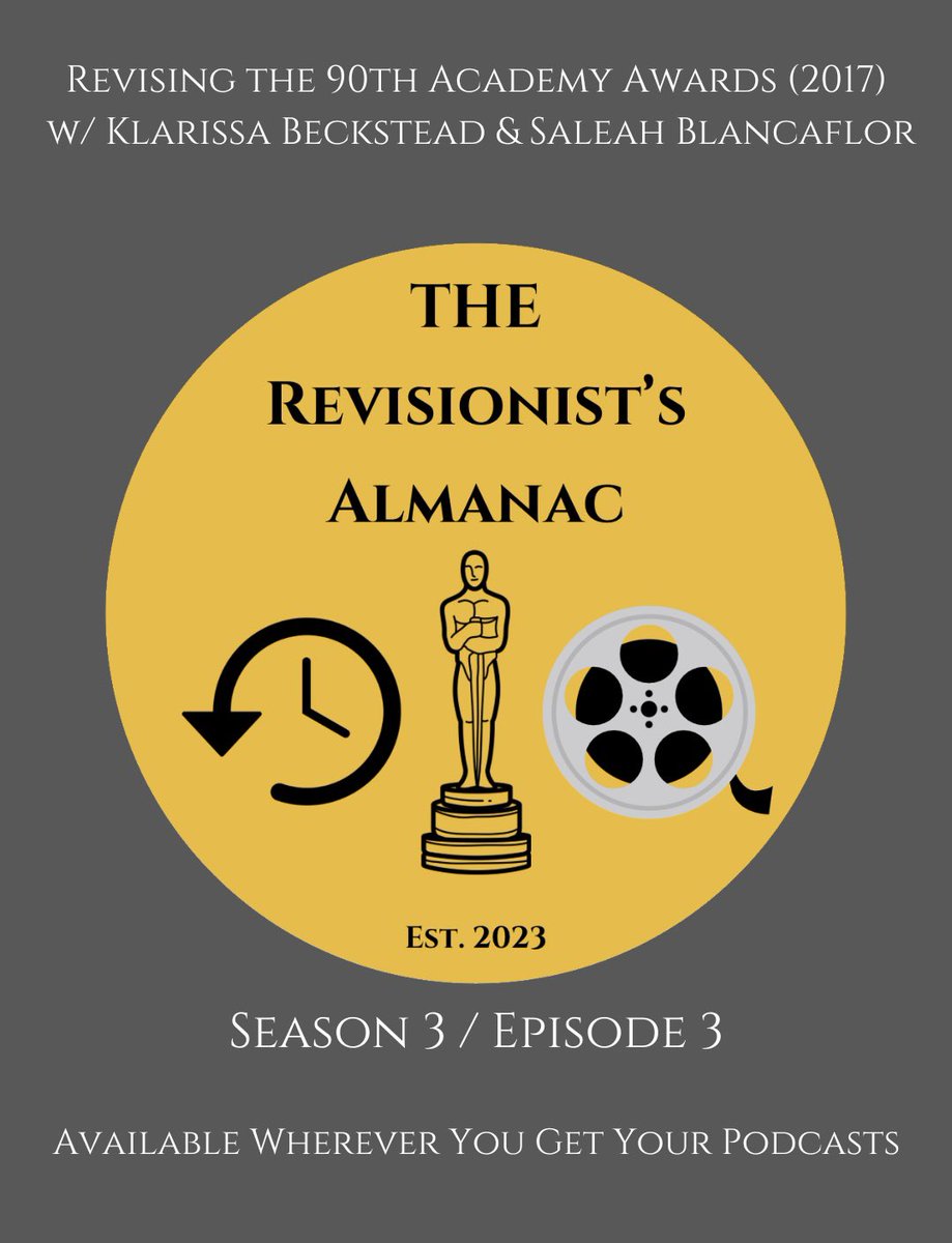 The Revisionist's Almanac 🎥🎞️🍿 tweet media