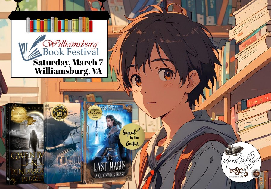 Author Mark Piggott tweet media