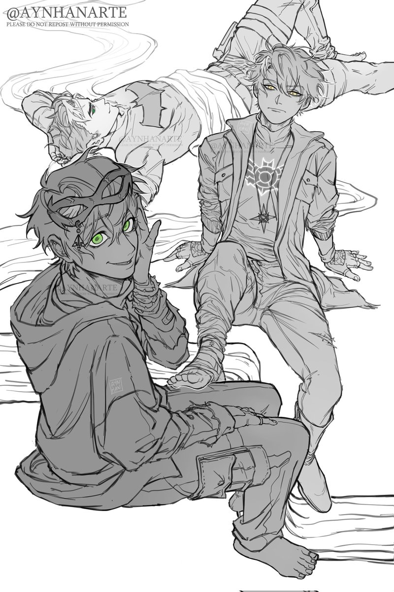 Stakeout with ☀️🌵🍞.

#Boboiboy #Batfamily #jasontodd