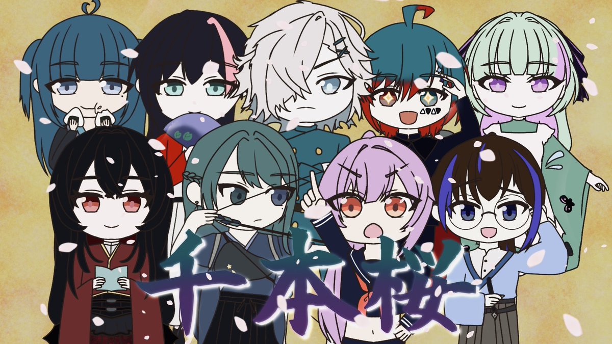 relier_project's tweet photo. 千本桜 参加者
【歌唱】
蒼生  #aoki_nun0906
Azuki  #Azuki_Salve
黒魔悪  #Kuromark_open
紺碧美海 (イラスト)  #konpekimiumi
旨塩たぴ  #k_y__ata__pi
梅雨  #yashiro_tsuyu
ノア･エーテル  #NoaAether
ぴた   #Pita_214
月碧  #Run0a3_ 

【MIX･動画編集】
setsuna  #setsuna_0o0 https://t.co/YGEuG1JxbM