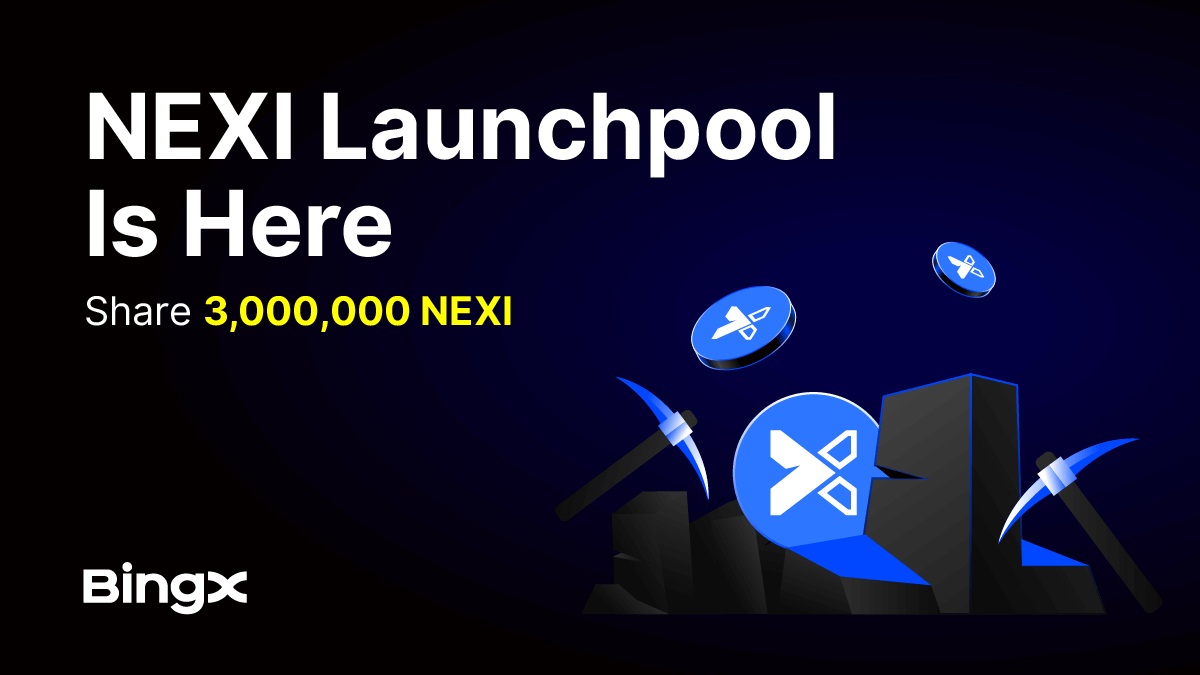 NEXI Launchpool is now live.

Stake on Launchpool &amp; grab your slice of the 3,000,000 $NEXI prize pool.

When? From 11:00 AM Mar 6, 2026 till 11:00 AM Mar 9, 2026 (UTC)

Join Now: bingx.com/launchpool