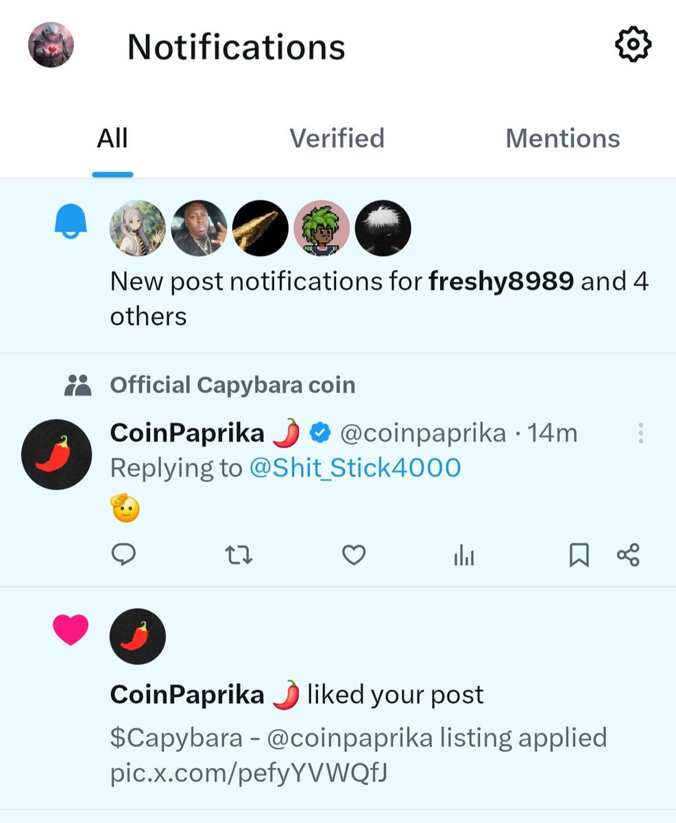 I smell a new $Capybara listing comming our way 🤝❤️