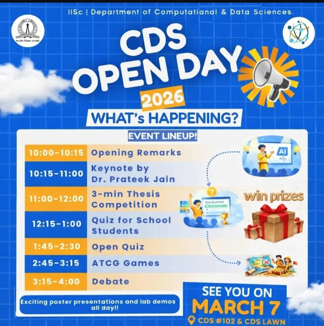 IISc Computational and Data Sciences tweet media