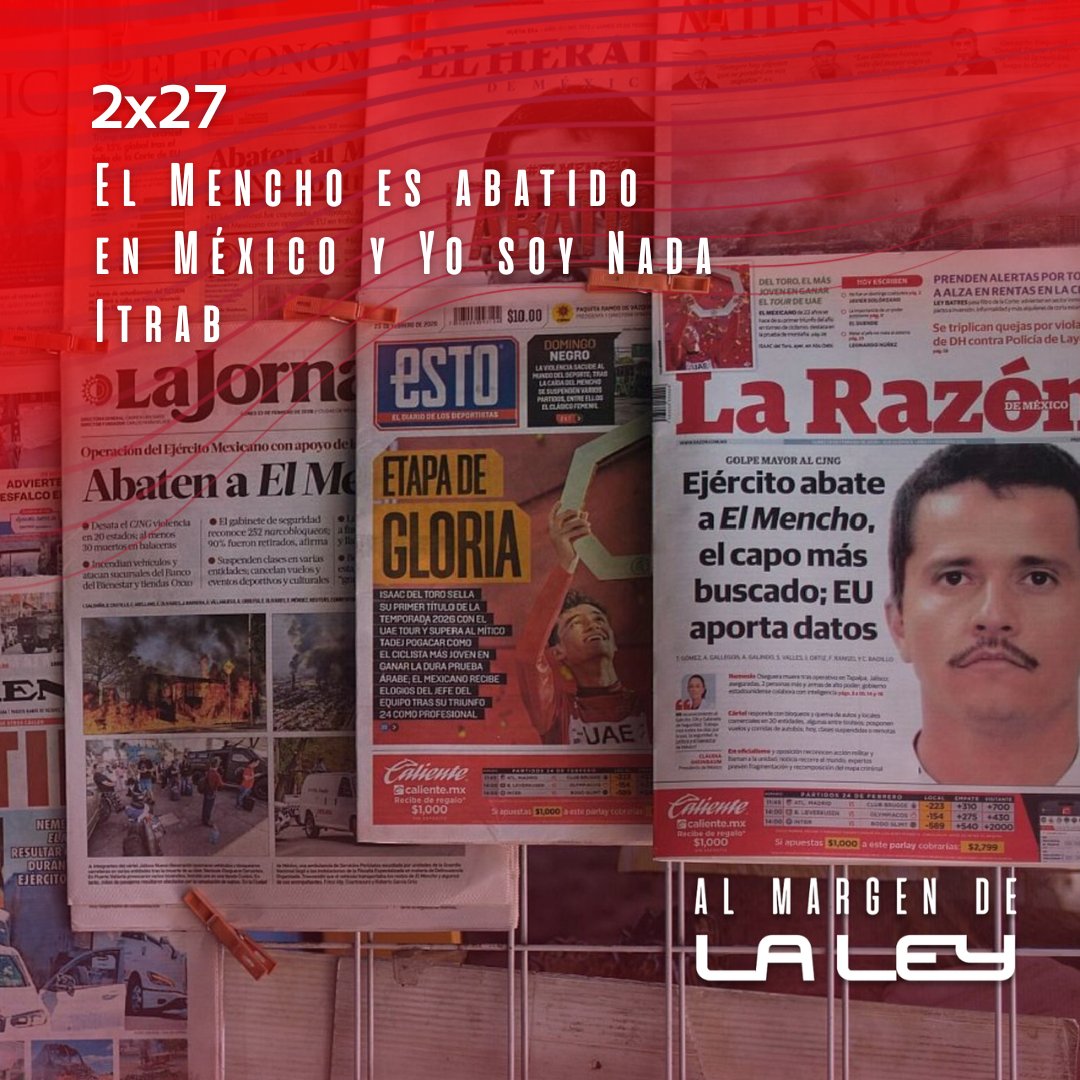 Al margen de la ley (RNE) tweet media