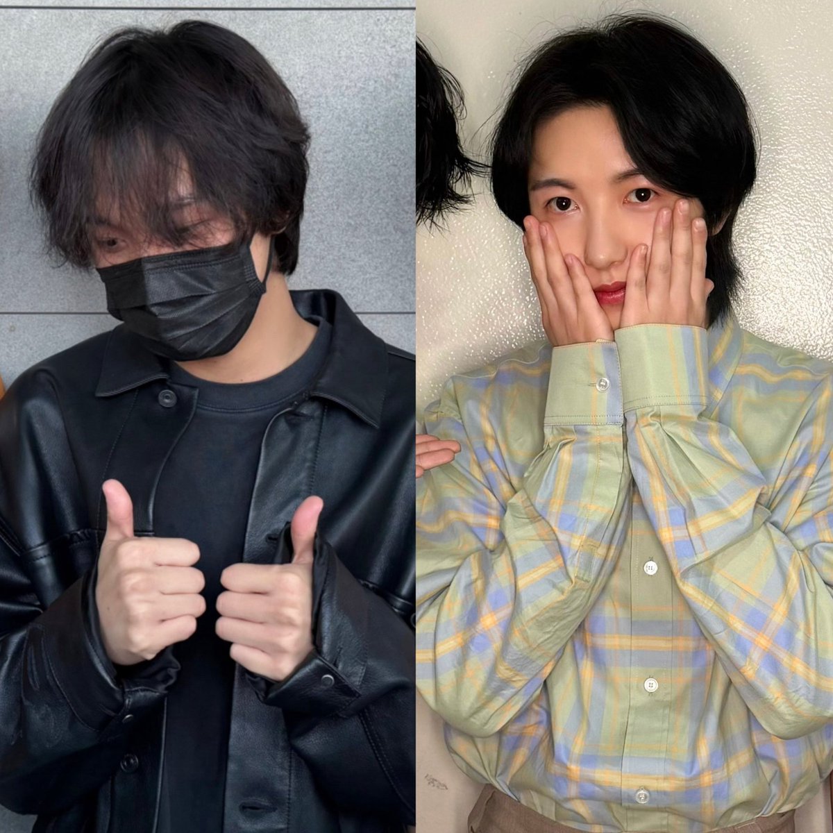 JNJM with two adorable shy cuties🐻🦊