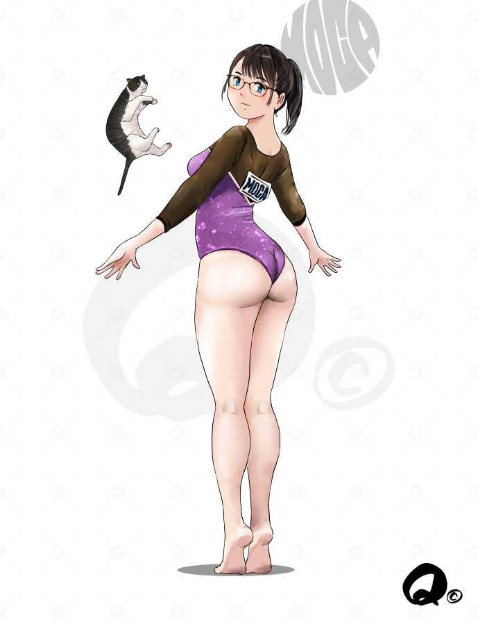 おしりがキュッて😋 