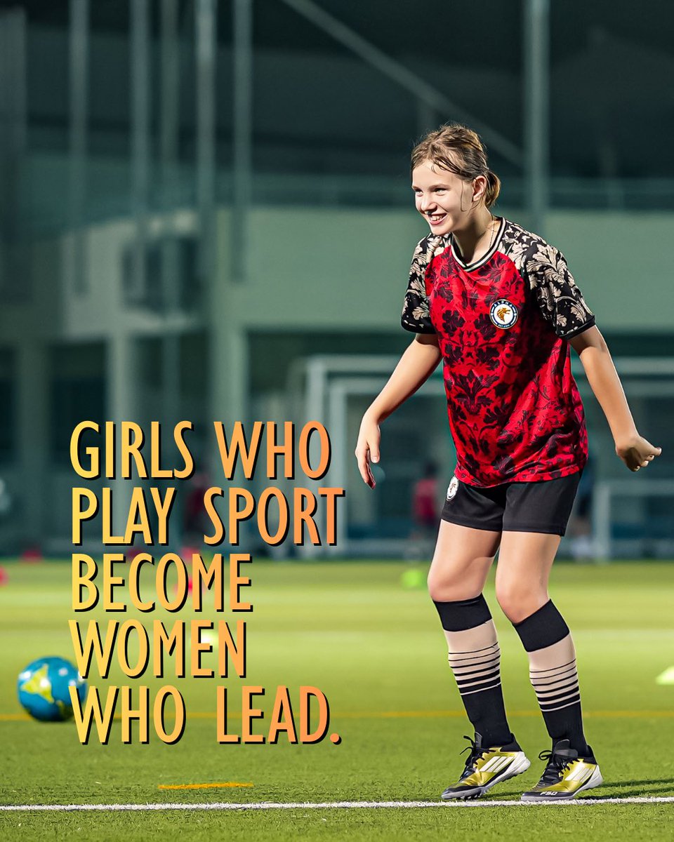 alpha_fa_om's tweet photo. Sport empowers women to lead, believe, and achieve.

#AlphaFootballAcademy #AlphaGirls #WomenInSport 🐺⚽👧🏻 https://t.co/rbpiDAqq39