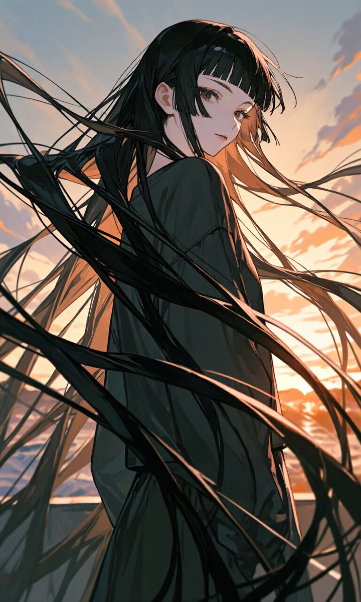 RMCD1354's tweet photo. AIイラスト　長髪の女子
※PixAIを使用しました
#PixAI #AIイラスト #AIart #AI生成画像 https://t.co/Y88aIEQgHb