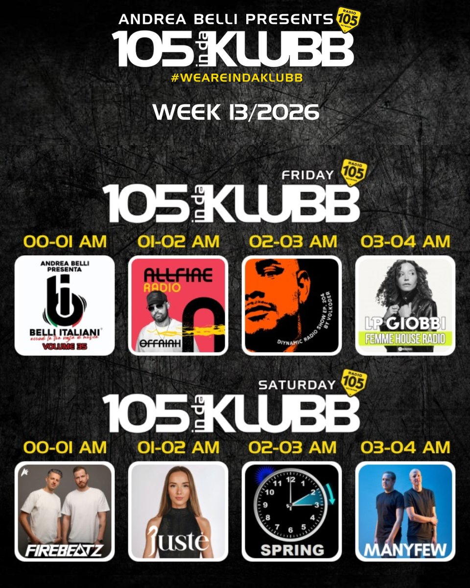 105 InDaKlubb tweet media