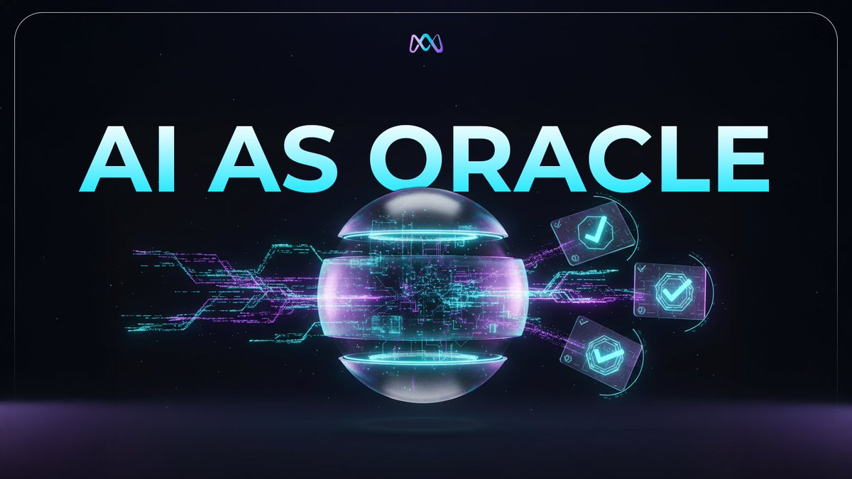 MaAvatarmeta's tweet photo. Oracles bring real-world data on-chain.

Chainlink does it for prices.
MaAvatar does it for relationships.

Our AI generates verifiable proofs of social interactions:

• 'Co-attended 5 events'
• 'Completed a collaboration quest'
• 'Maintained active connection for 90 days'

These proofs become on-chain reputation assets.
Your social life, verified.

AI-powered attestation

#AI #Oracle #Blockchain