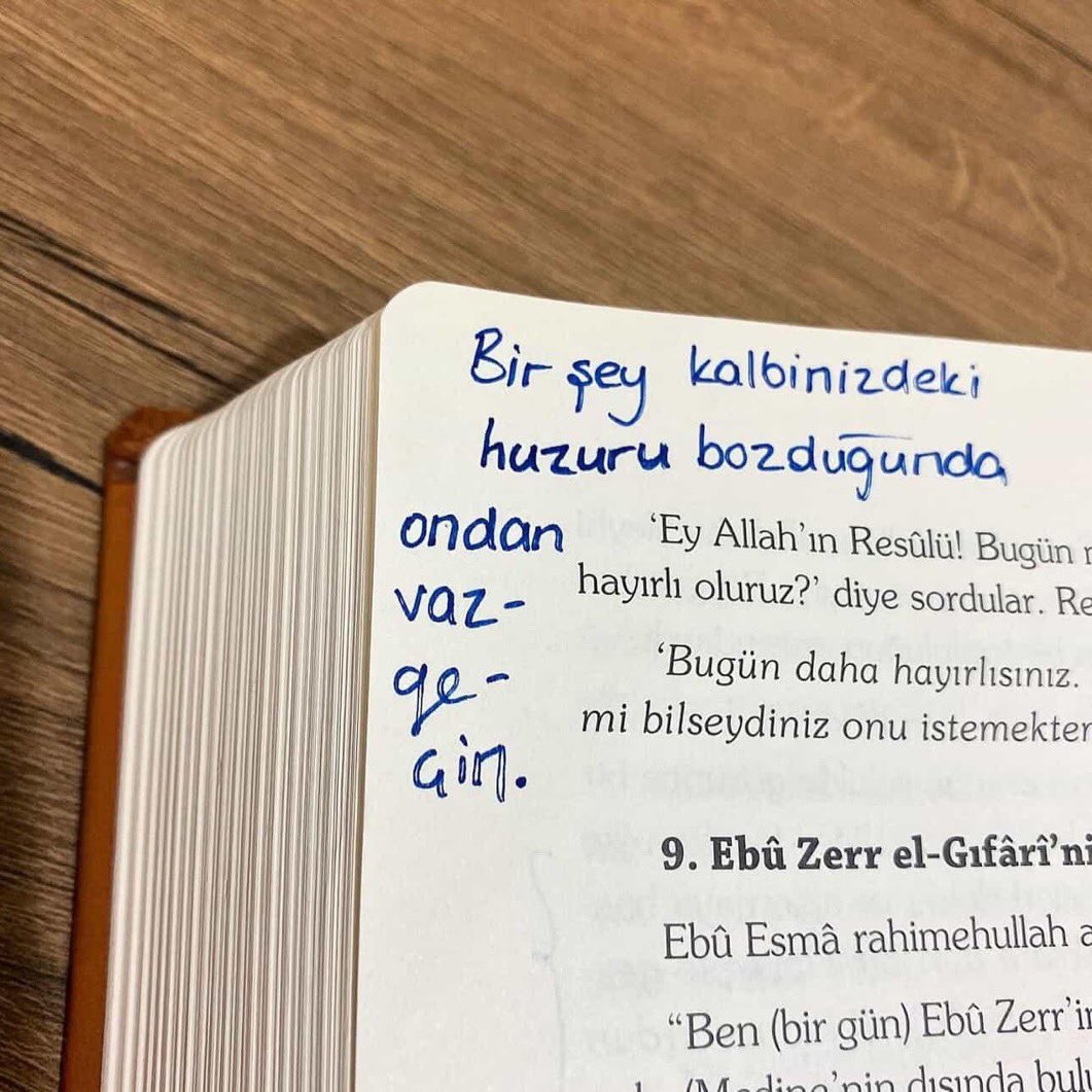 xmentalactivity's tweet photo. “Bir şey kalbinizdeki huzuru bozduğunda, ondan vazgeçin.” https://t.co/oc4yMT4v7U