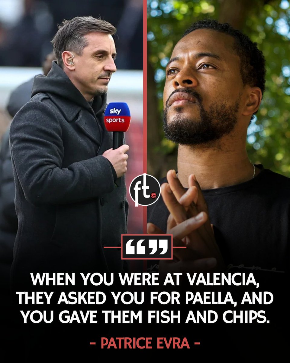 🇫🇷🗣️ Patrice Evra: “I really don't understand the lack of support behind Michael Carrick; he's one of us and he's doing very well.

There's been negative analysis from Scholesy, but also from Roy Keane and Gary Neville. It annoys me because we want to be in the top four, and