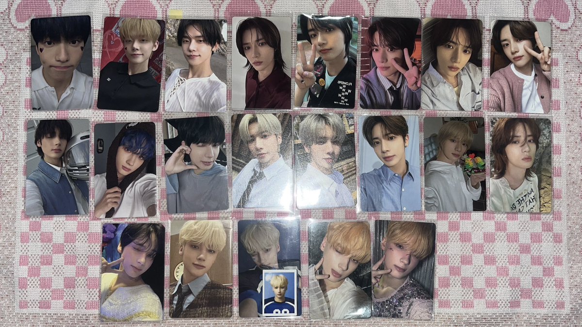 meosdiary's tweet photo. ampunin nyo na to !!!!
official pcs avail for trade only (cause most of these r dupes and i have a slightly diff version of them)
can meet up sa MOA on sun><
message me here (more active on main, @pinktaho)
#DunkinPH_TXT #DunkinPH_WondersAt553 #TXTPH
🏷️ wtt ph dunkin meet txt https://t.co/td3tG51hUT