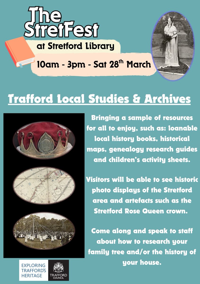 Trafford Libraries tweet media