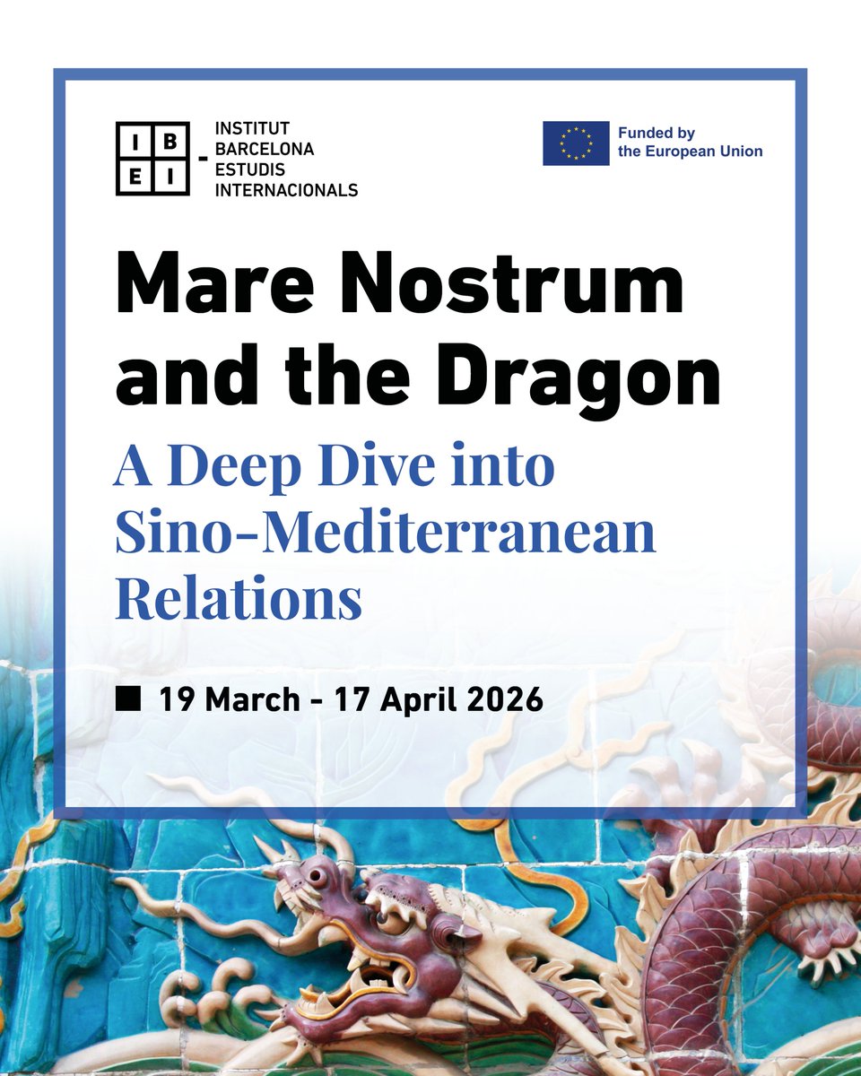 Institut Barcelona d'Estudis Internacionals tweet media