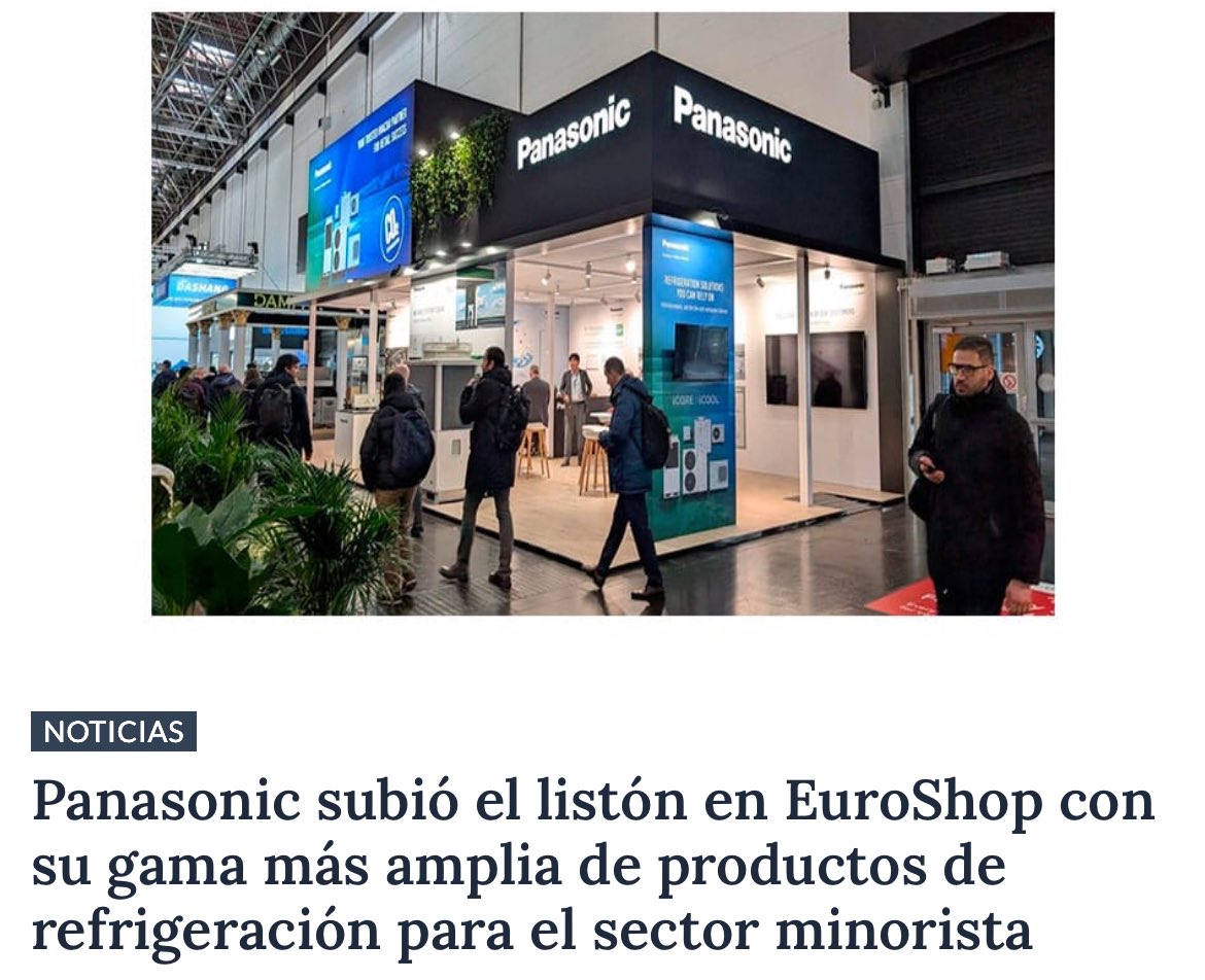 friocalorac's tweet image. En Euroshop 2026, Panasonic Heating &amp;amp; Cooling Solutions demostró su compromiso a largo plazo con el sector minorista con su cartera de productos de refrigeración más completa y sostenible hasta la fecha.

Más información sobre su gama de productos #HVACR 👉🏻friocaloraireacondicionado.com/panasonic-en-e…