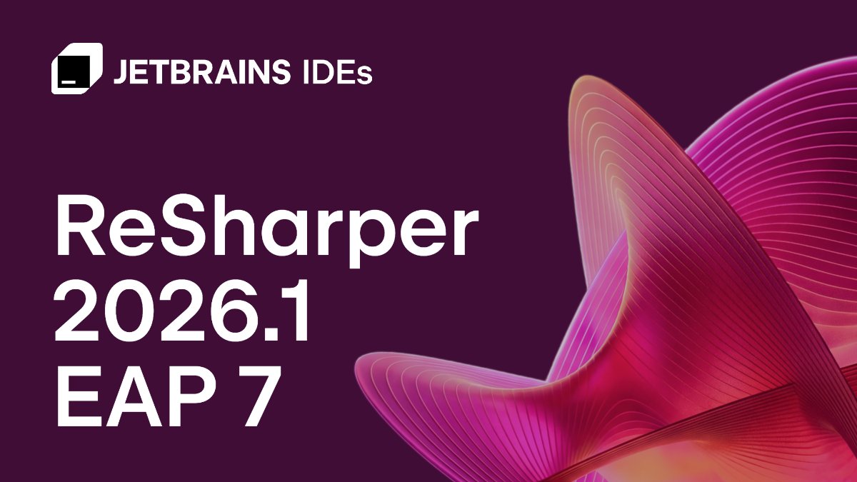 JetBrains ReSharper tweet media