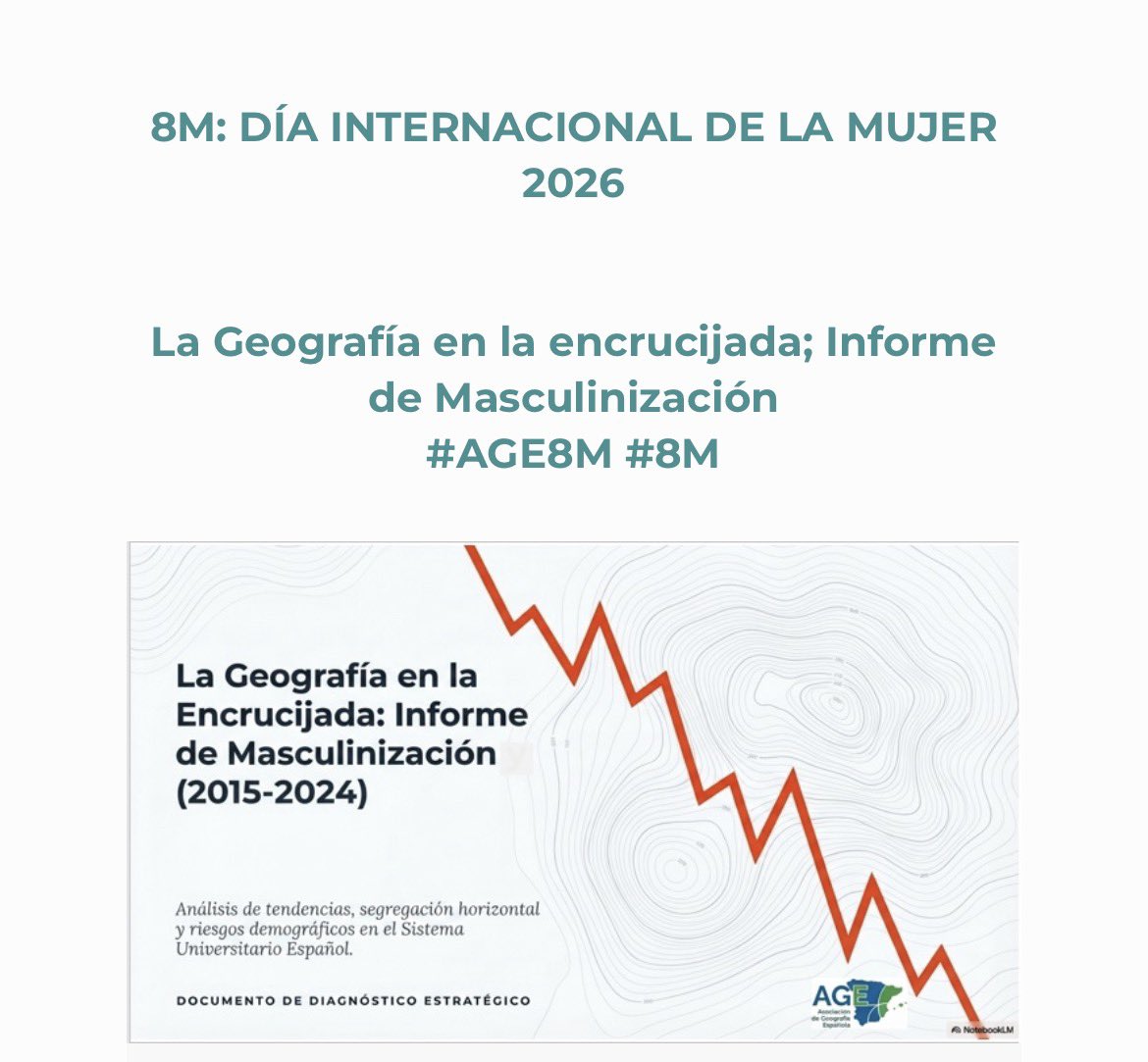 Asociación Española de Geografía tweet media