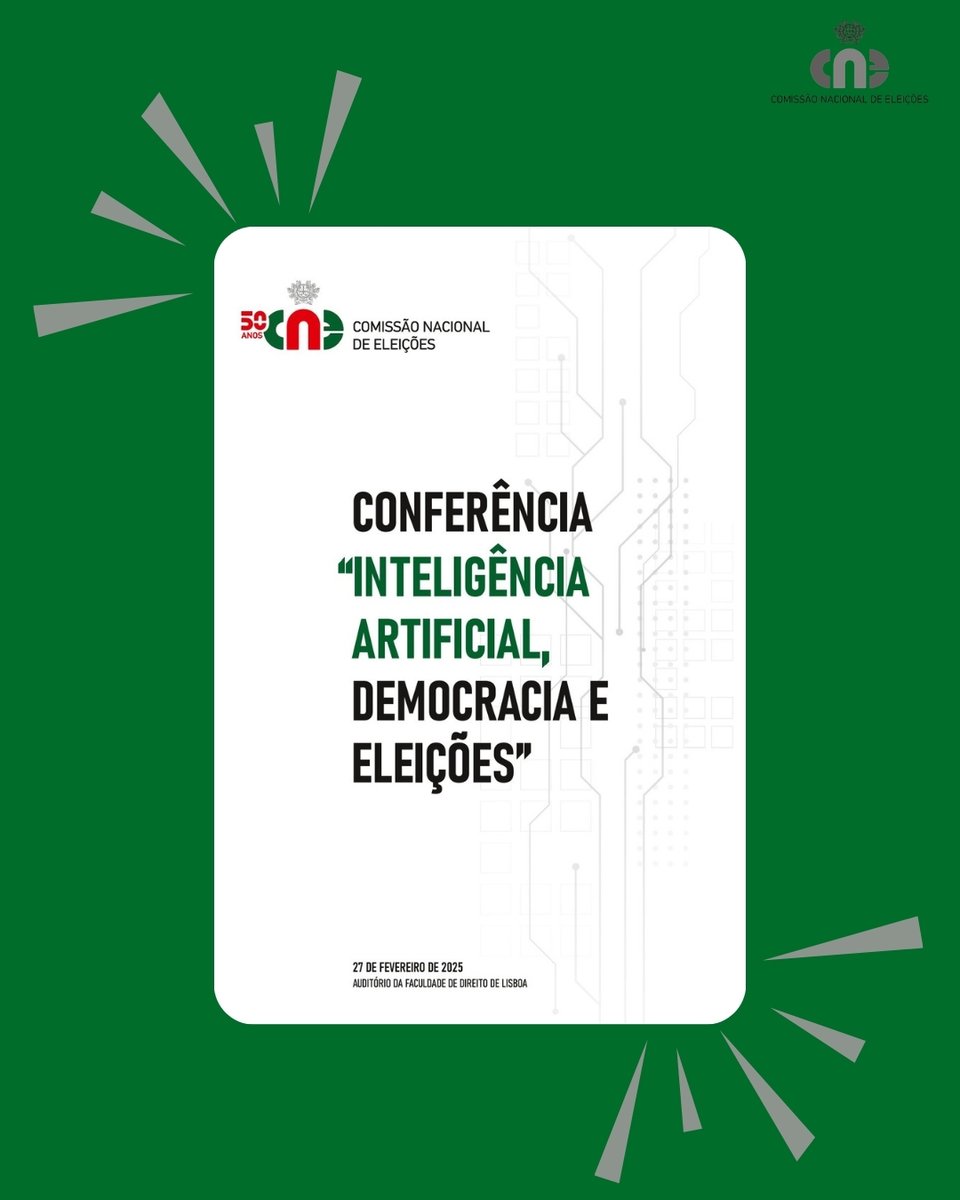 Comissão Nacional de Eleições - Portugal tweet media
