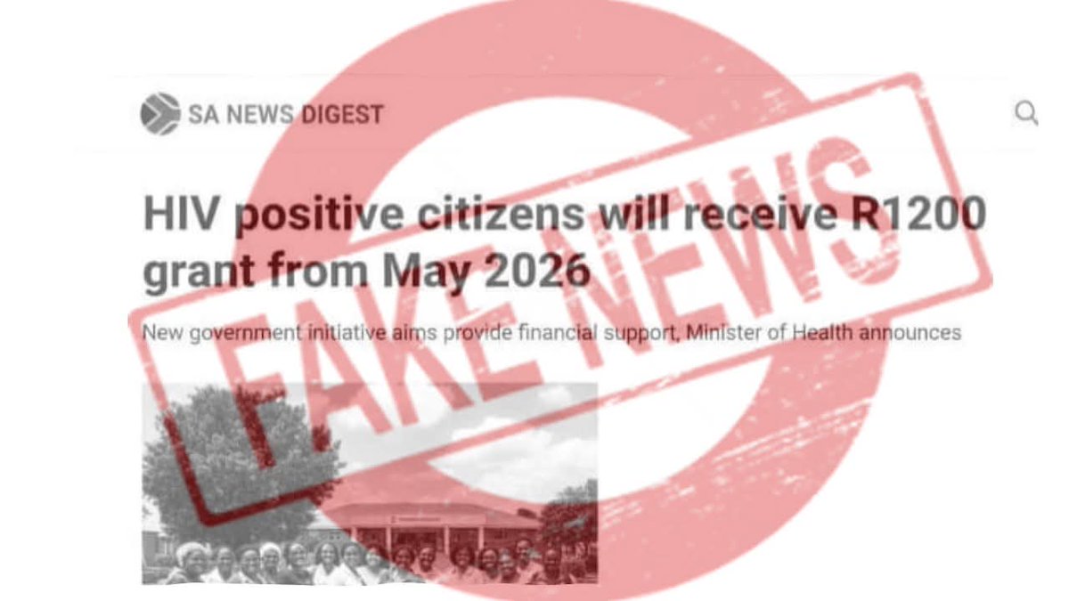 National Department of Health tweet media