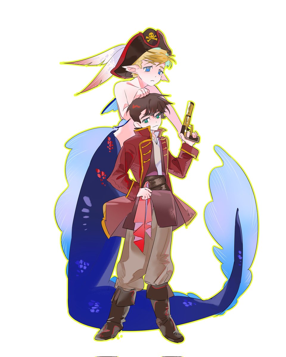 Aether_212's tweet photo. 海盗人鱼but #1633 https://t.co/fE7R5O2dhs