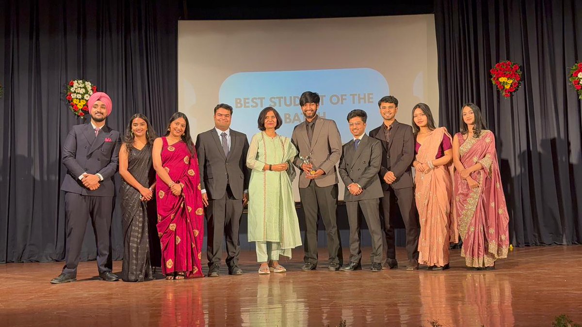 SCMS Pune Official tweet media