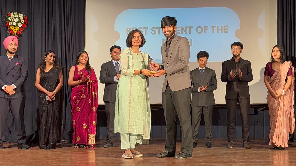 SCMS Pune Official tweet media