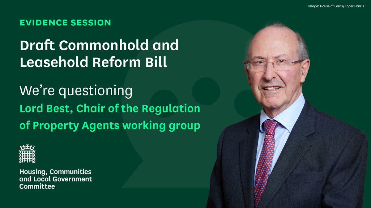 Housing, Communities & Local Government Committee tweet media