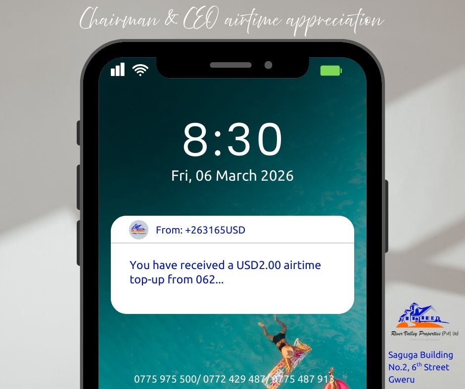 The Chairman &amp; CEO Appreciation Airtime programme is BACK! LIKE, COMMENT &amp; SHARE our posts to receive appreciation airtime courtesy of our Group Chairman &amp; CEO.
NB: ONLY those who like, share and comment will be eligible for the airtime.