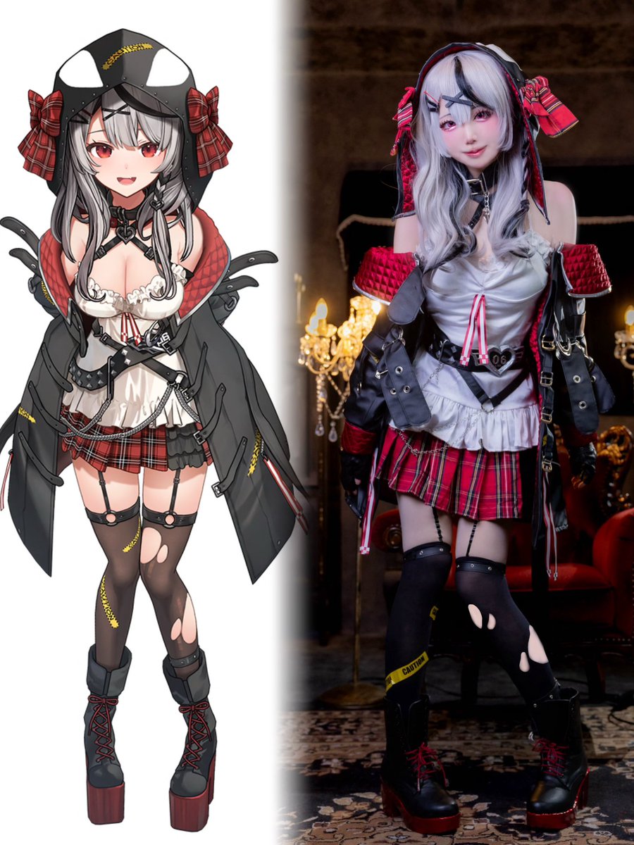 cos ホロライブ / 沙花叉クロヱ 

やってみたかったやつ𛰙᭜𖫴𖫰𖫱𖫳𖫲𖫲𖫳𖫴𖫰𖫱꛰ ᭜𖫴𖫰𖫱𖫳𖫲𖫲𖫳𖫴𖫰𖫱꛰ಣ♡

#原作の隣に自分のコスを貼る #cosplay