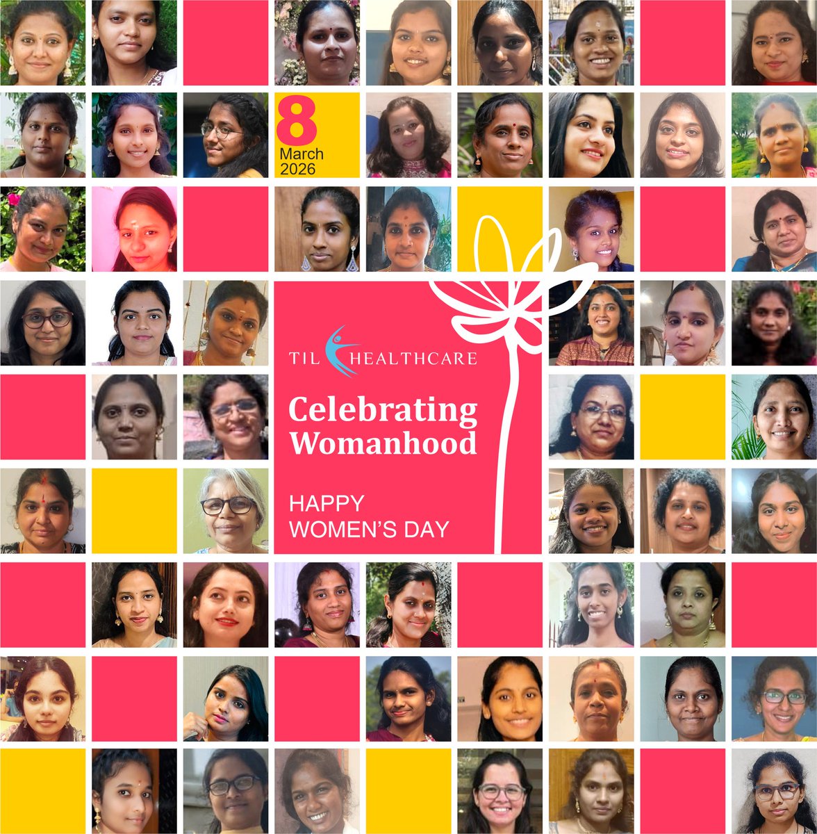 TilHealthcare's tweet photo. Celebrating the incredible women of TIL Healthcare who contribute with passion, resilience, and excellence every day. Your strength inspires progress and innovation. Happy International Women’s Day!
#TILHealthcare #InternationalWomensDay #WomenInHealthcare #WomenInPharma #Leader https://t.co/9MNQxHEvMf