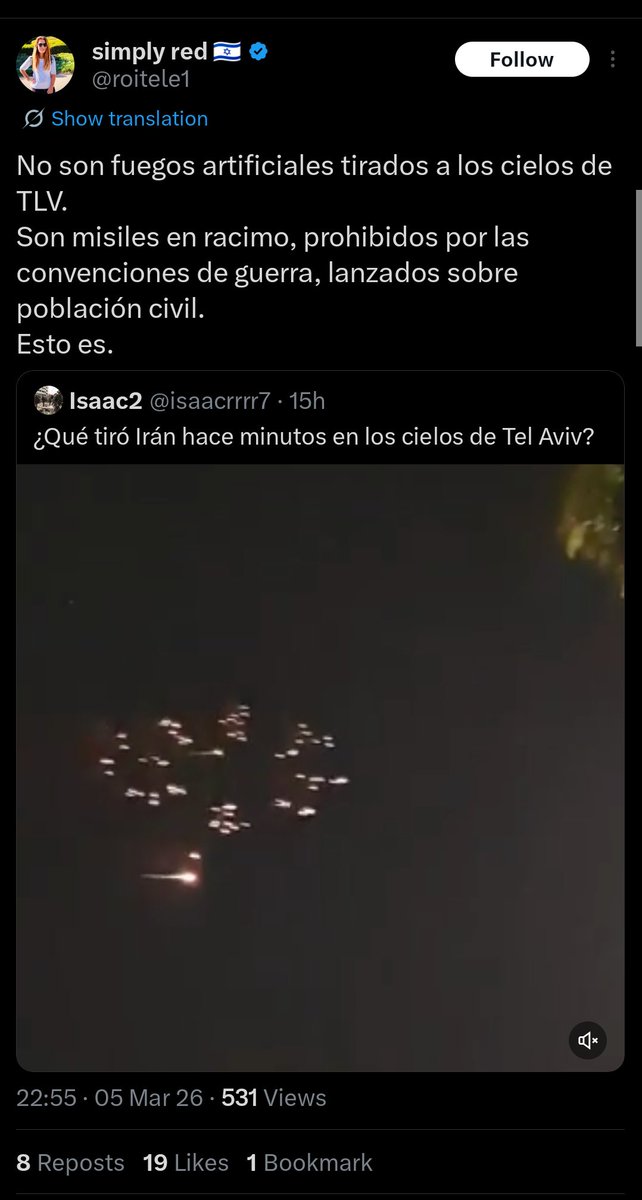 Avisenle a este Zionista que Israel le vendió las mismas armas al Dictador de Azerbaiyán con las cuales mató a más de 20000 armenios y desplazo a más de 100k...Todo lo que va vuelve ...