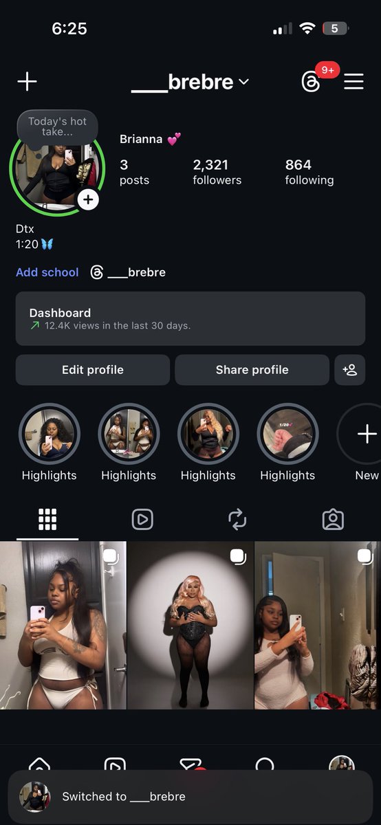 make sure yall follow my instagram