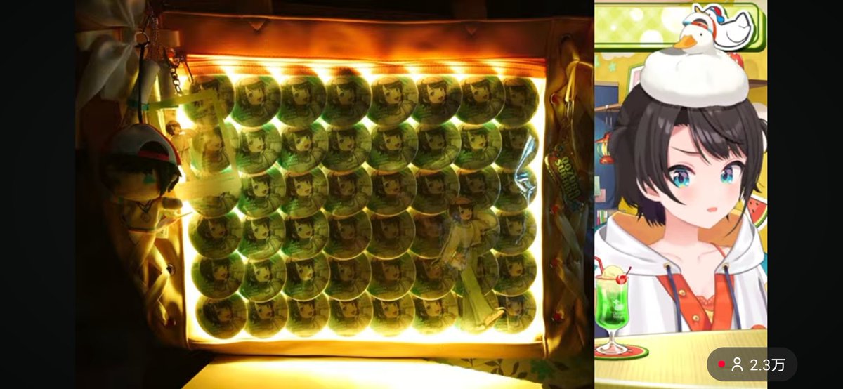 生スバル うれしい！！！自分の痛バを見てくれた