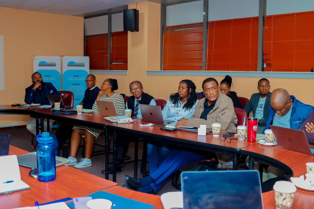 AidsHarvard's tweet photo. Executive Management, departmental heads from both the research and clinical departments, support services, and study coordinators are gathered in the BHP Conference Room today, 6 March 2026, for an all-day plenary meeting. https://t.co/C7ekH4yx1r