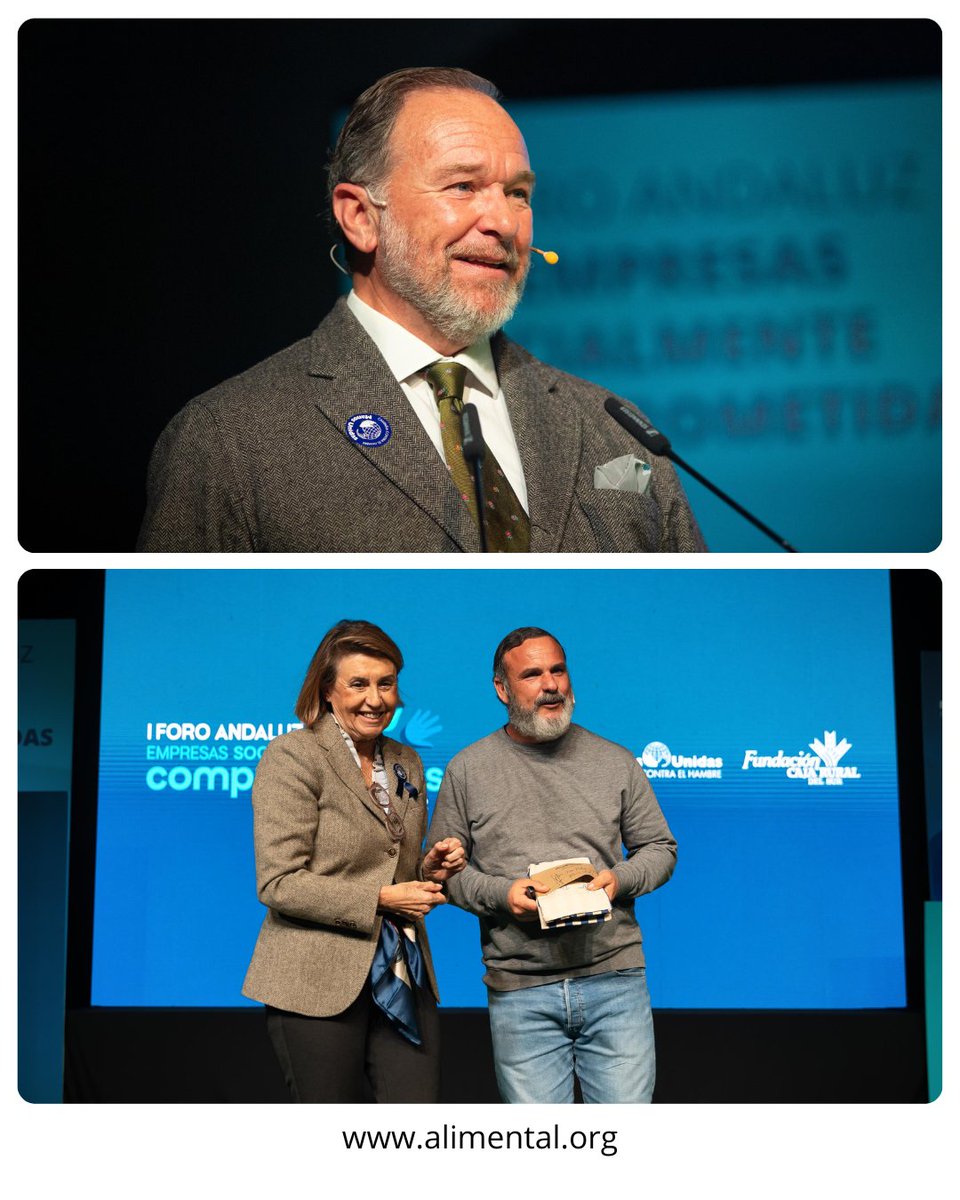 AlimentalHuelva's tweet photo. 🤝 Huelva acogió el I Foro de Empresas Socialmente Comprometidas, impulsado por Manos Unidas y la Fundación Caja Rural del Sur. Un encuentro que puso en valor la educación, la colaboración y la responsabilidad social como motores de desarrollo y transformación social. https://t.co/mDbiUys7Q4