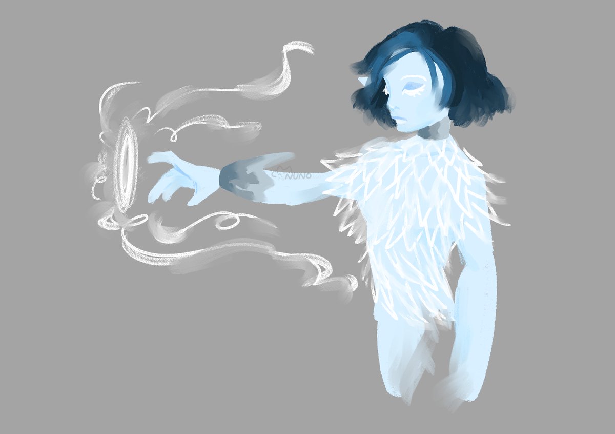 I repainted one of my mh dolls' face and decided to draw him, chat I might've cooked
#monsterhigh #украрт