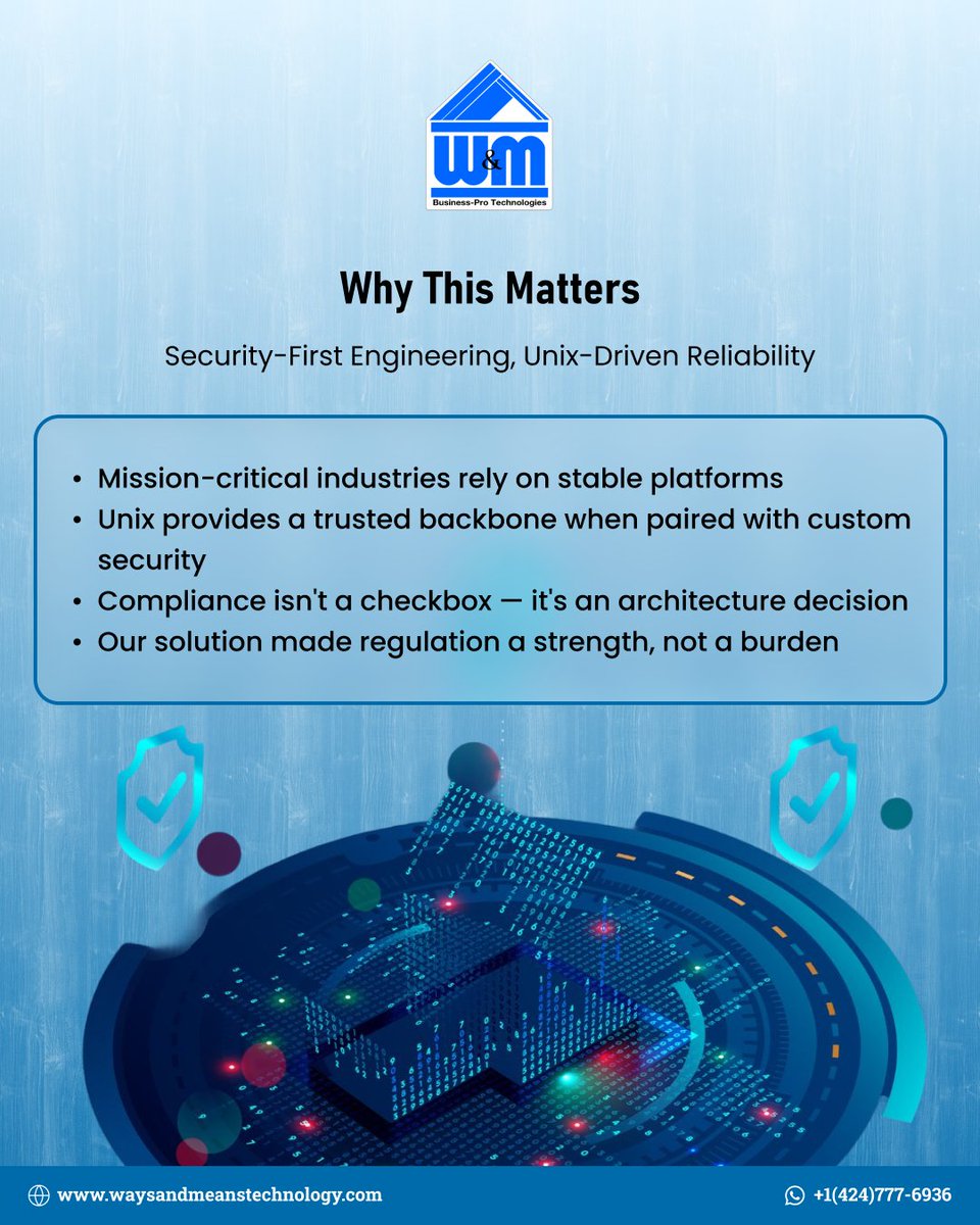 Ways&MeansTechnology tweet media