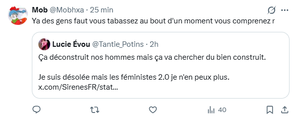 Ah bon ? 
Et vous serez combien cette fois-ci ?