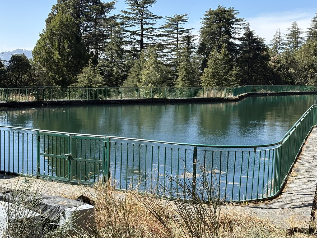 DobhalAnkush's tweet photo. Shimla Water Catchment: Seog Water Tank with capacity of 1 Crore Litres of Water commissioned in Year 1901
#shimla #himachalpradesh https://t.co/UdbE2uXqxy