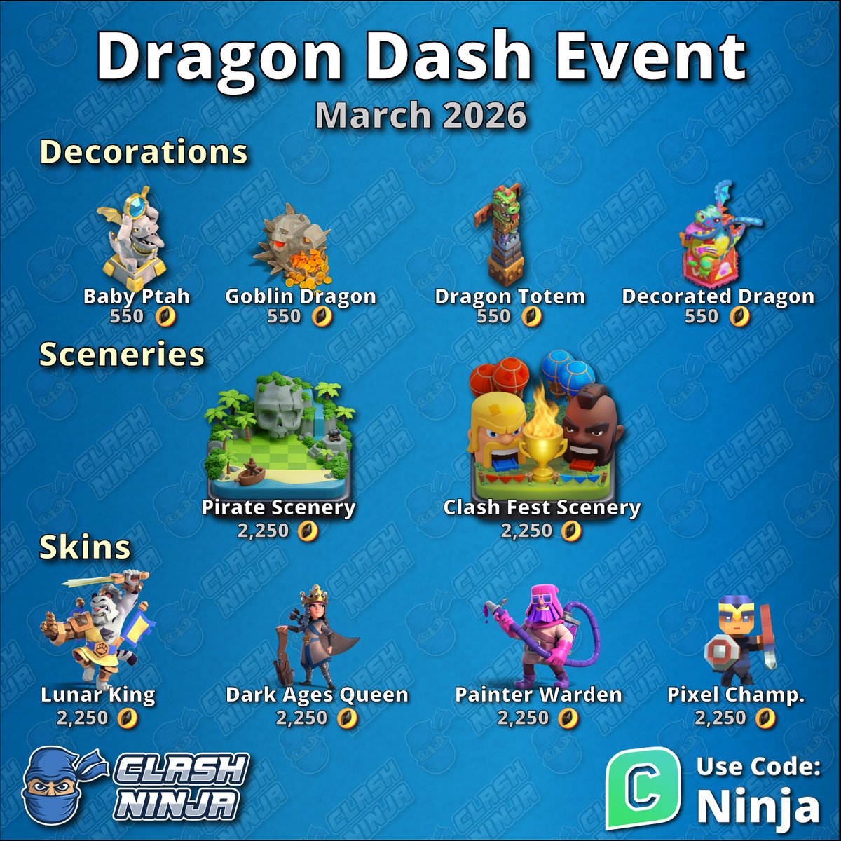 Dragon Dash Mini Event - Starts 7th March @ 08:00 UTC The