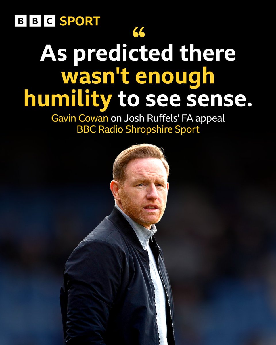 BBC Sport Shropshire tweet media