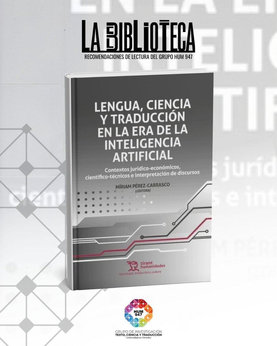 Texto, Ciencia y Traducción | HUM-947 tweet media