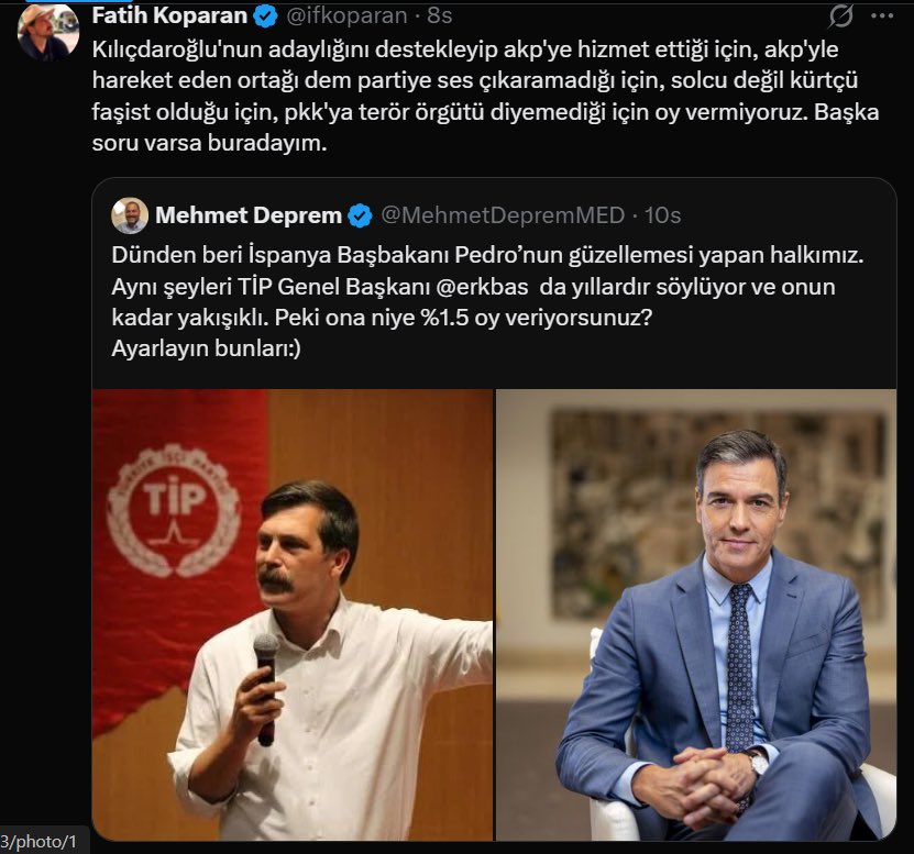 Şu lavuğu adam yerine koydunuz ya ben en çok ona üzülüyorum. Twitter’da gördüğüm en sikko adama takipçisi fazla diye laf etmediniz. Bu da size dert olsun