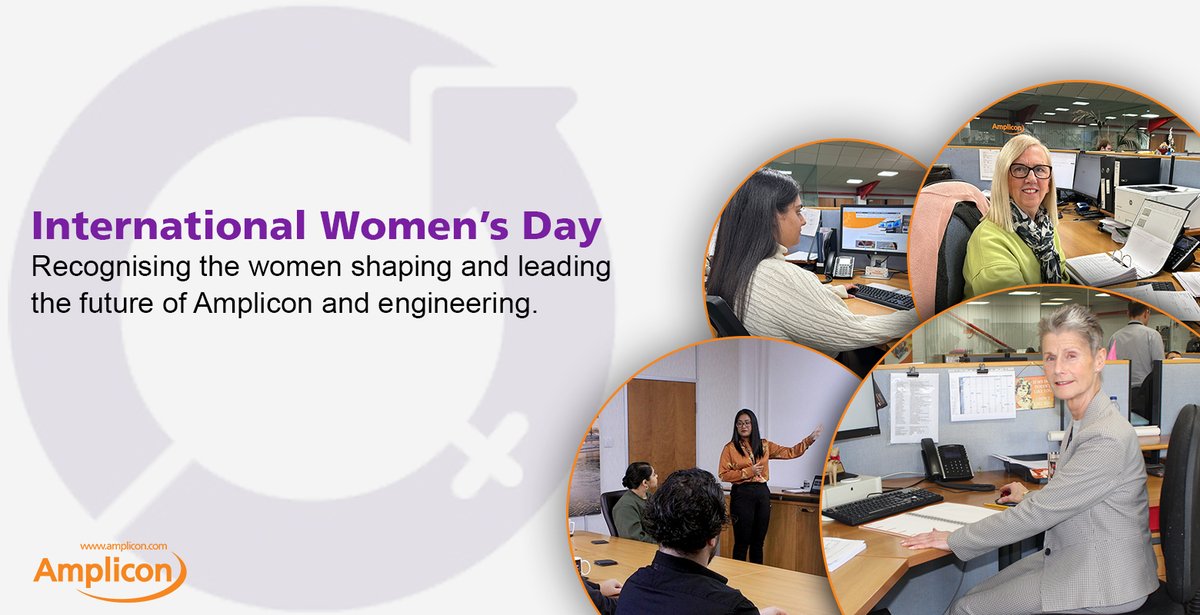 On International Women's Day we celebrate the talented women helping shape Amplicon and the engineering industry. Their expertise, leadership and dedication continue to drive innovation and strengthen our team. 🌍⚙️

#IWD2026 #WomenInEngineering #WomenInSTEM