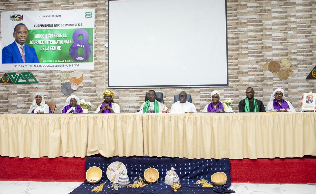 Ministère de l’Industrie et du Commerce du Sénégal tweet media