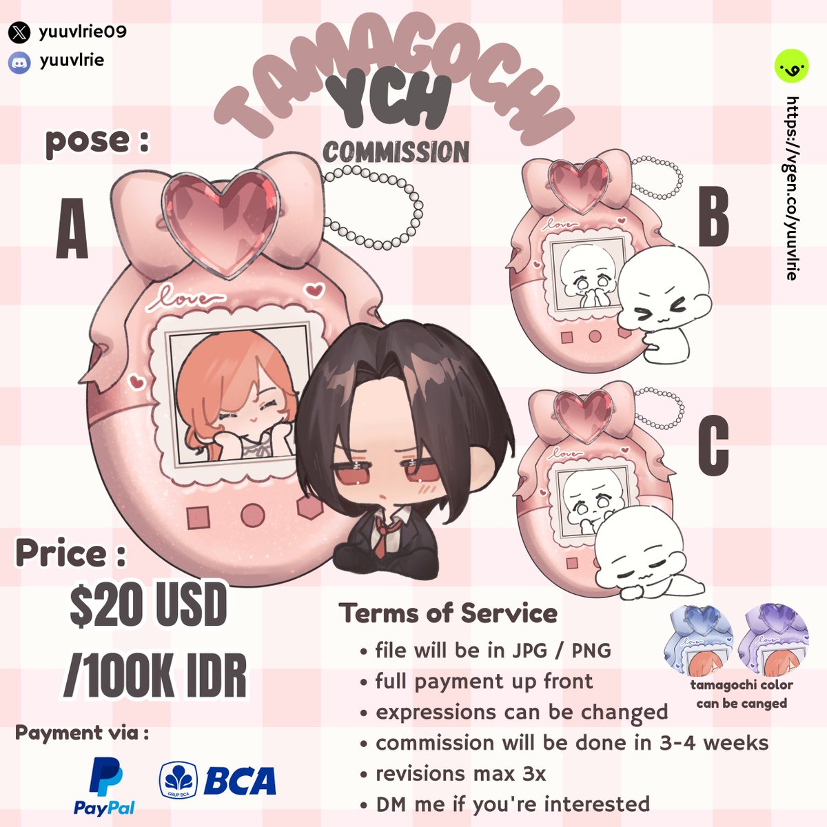 yuう• VGen commission open tweet media