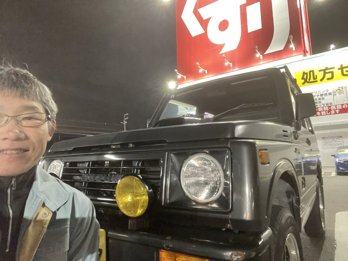 skytrain9's tweet image. 仕事帰りにスギ薬局でショッピング　#ja11 #ja11v #ja11v改 #ja11ジムニー #ジムニー